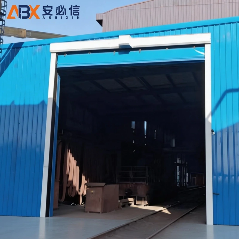 百色市软帘堆积门